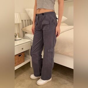 Size small Brandy Melville grey Kim cargo pants